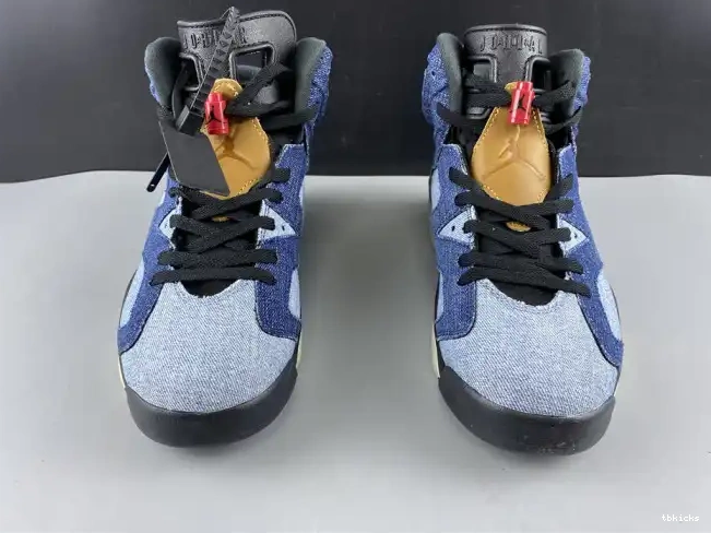 Reps TB CT5350-401 Jordan Washed 6 Denim Air 0620